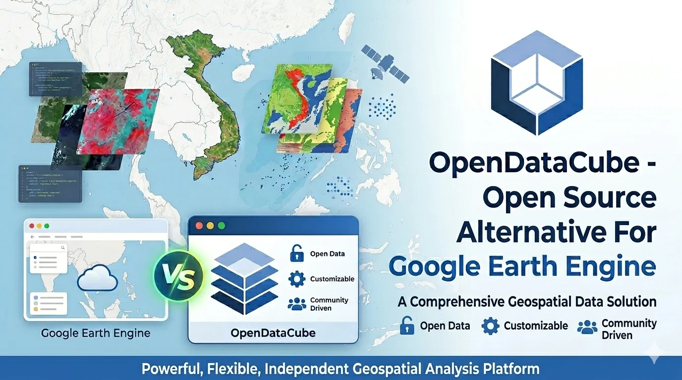 OpenDataCube - The Open-Source Alternative to Google Earth Engine (GEE)