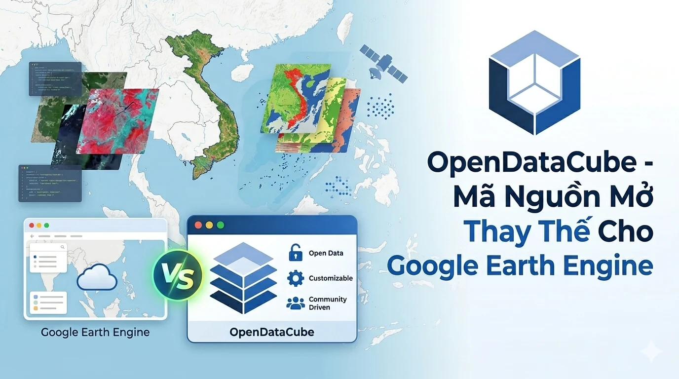 OpenDataCube - xử lý ảnh vệ tinh quy mô lớn