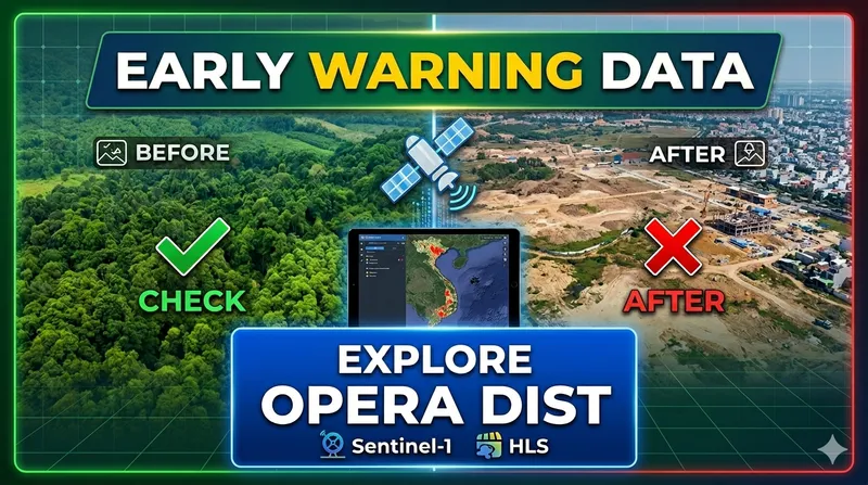 Tracking Earth Changes with OPERA DIST