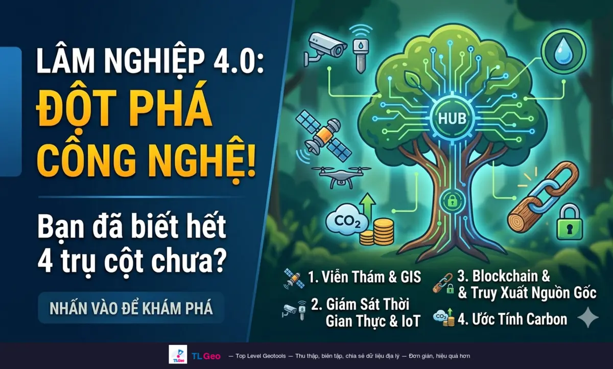 Ứng dụng công nghệ cho ngành lâm nghiệp
