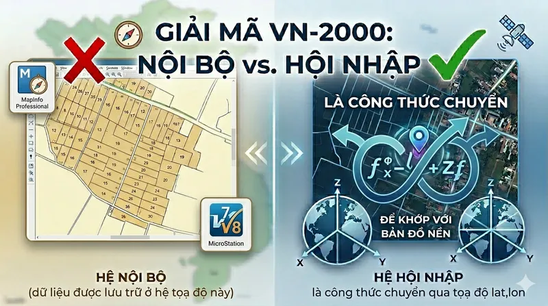 Comparing VN-2000 Internal and International on map