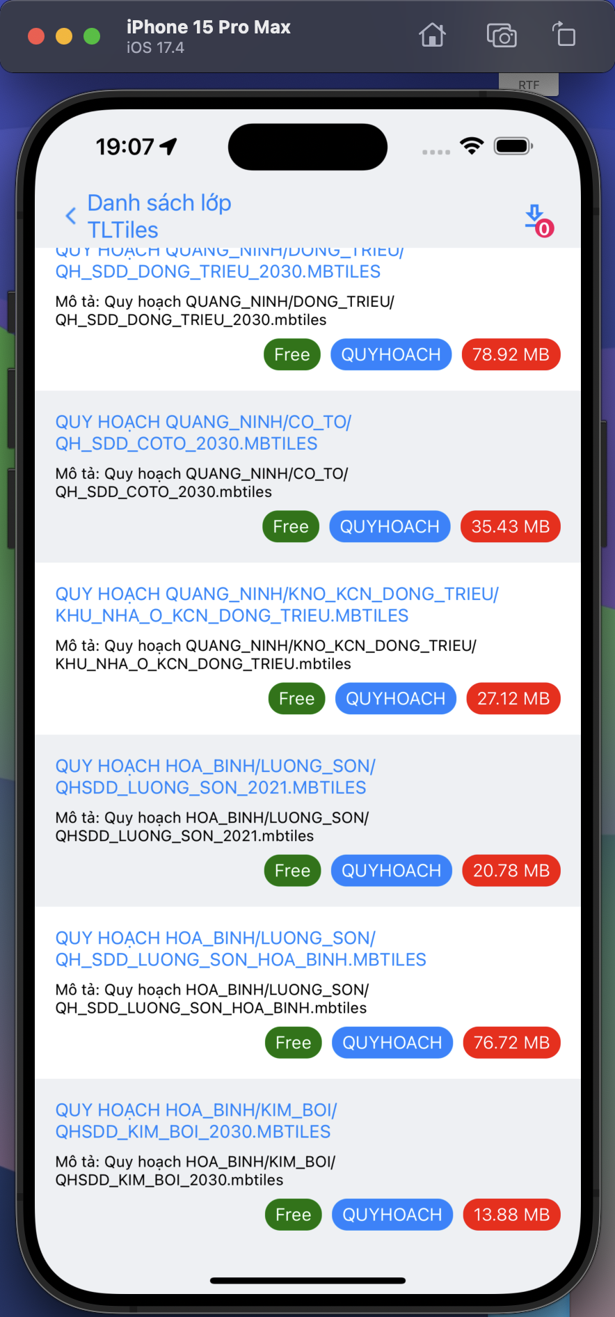 Geocollect Screenshot 3